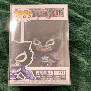 Funko Venomized Rocket - Black & Purple Metallic Pop Vinyl